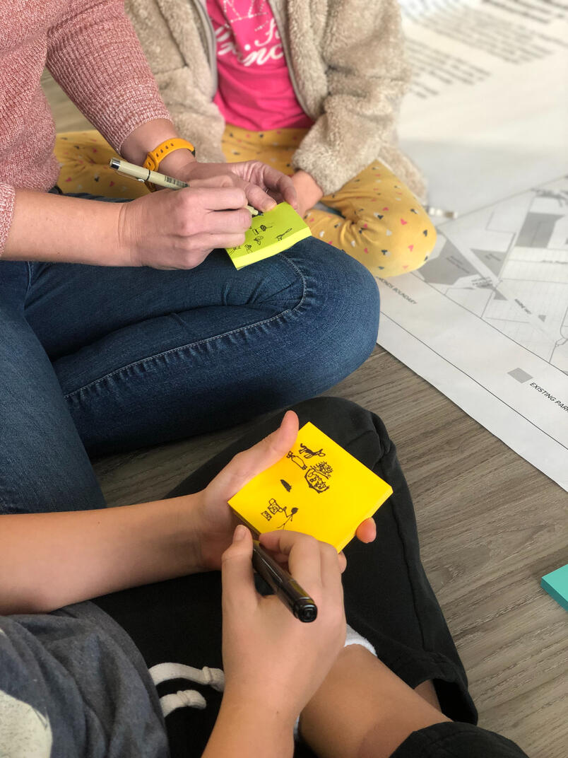 Visiting Katie & Family