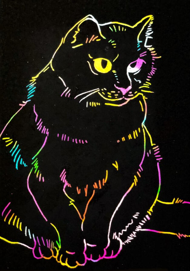 Saige II Scratch board