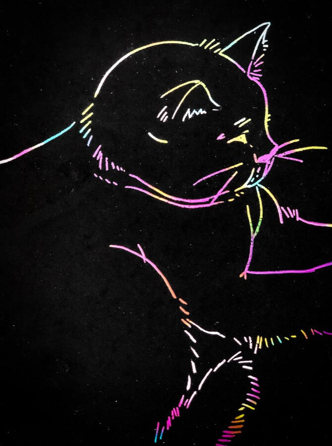 Saige Scratch board