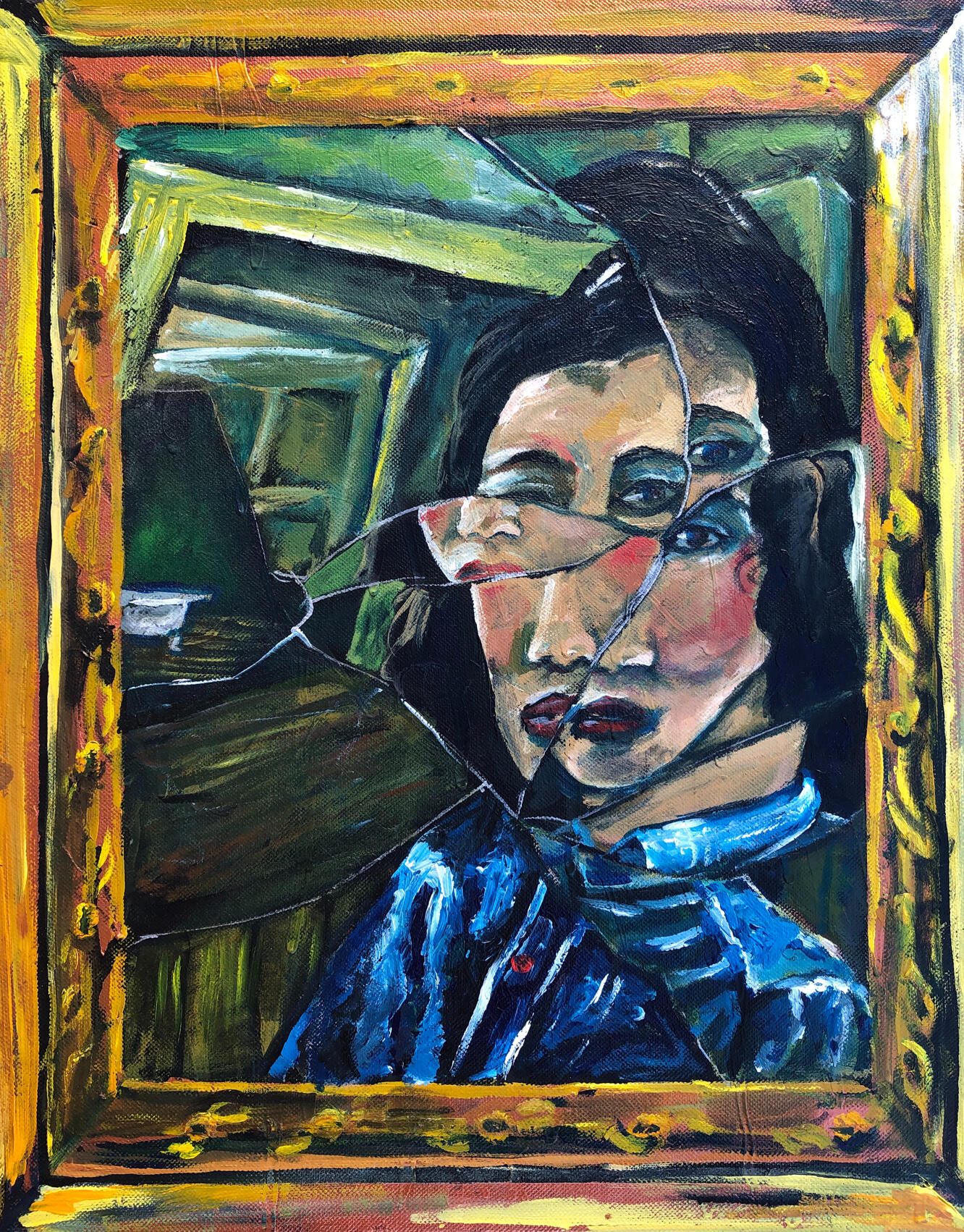 Fragements 2009, Acrylic on Canvas